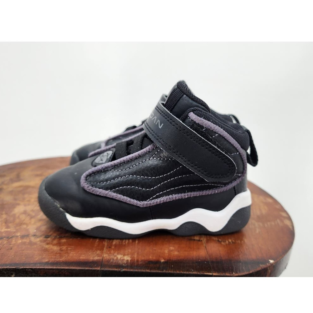 Boys 2021 Jordan Pro‎ Strong TD 'Black White' Size 6C Toddler
